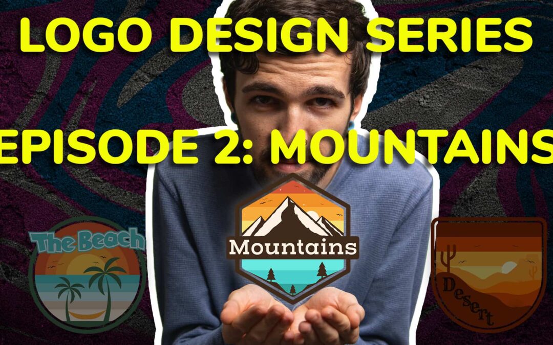 How to Make a Cool Mountain Logo in Adobe Illustrator | Dive Into Design Ep 2